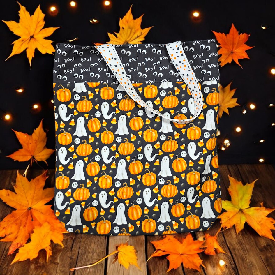 Personalized Embroidered Trick or Treat bag