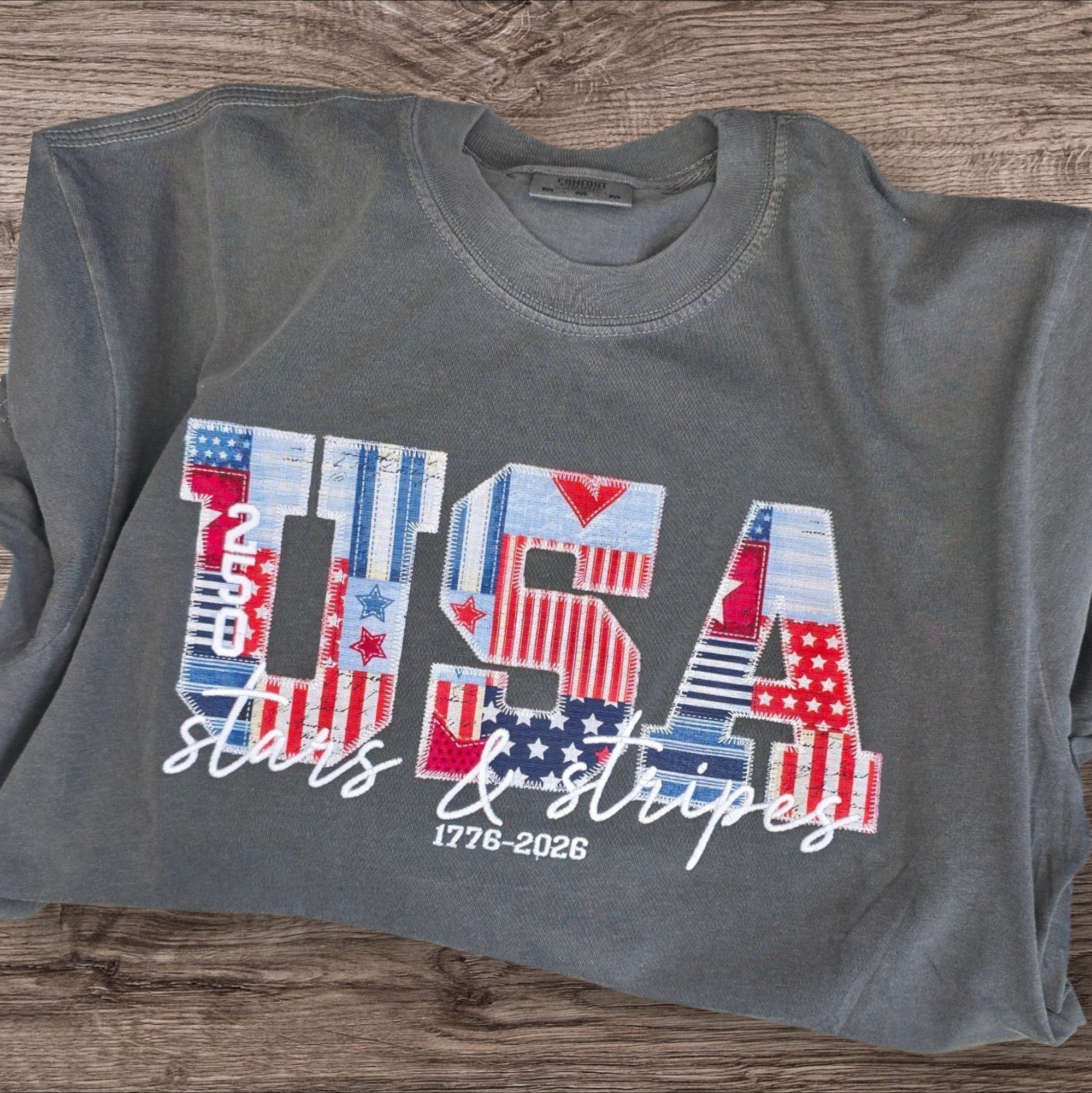 250 USA Stars and Stripes